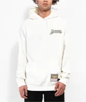 Mitchell & Ness Lakers Cream Hoodie