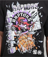 Mitchell & Ness Raptors Shatter Black T-Shirt