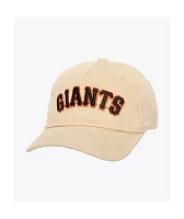 Mitchell & Ness SF Giants Deadstock Cream Corduroy Snapback Hat