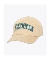 Mitchell & Ness Seattle Mariners Deadstock Cream Corduroy Snapback Hat