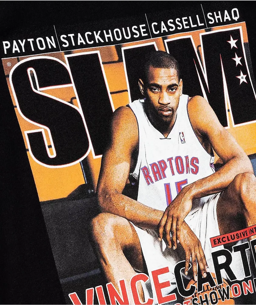 Mitchell & Ness Slam Magazine Raptors Carter Cover White T-Shirt 