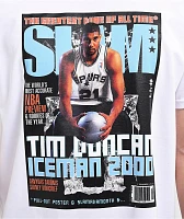 Mitchell & Ness Slam Magazine Tim Duncan Cover White T-Shirt