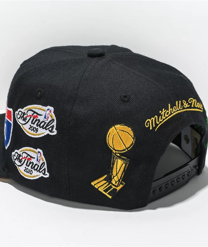 Mitchell & Ness x LA Lakers Champ Patch Snapback Hat