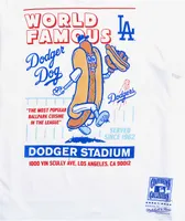 Mitchell & Ness x Los Angeles Dodgers Kids Dodger Dog White T-Shirt