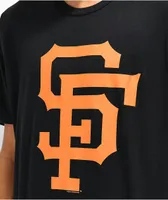 Mitchell & Ness x MLB Giants Basic Logo 2 Black T-Shirt