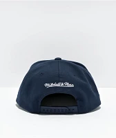 Mitchell & Ness x MLB New York Yankees Blue Snapback Hat