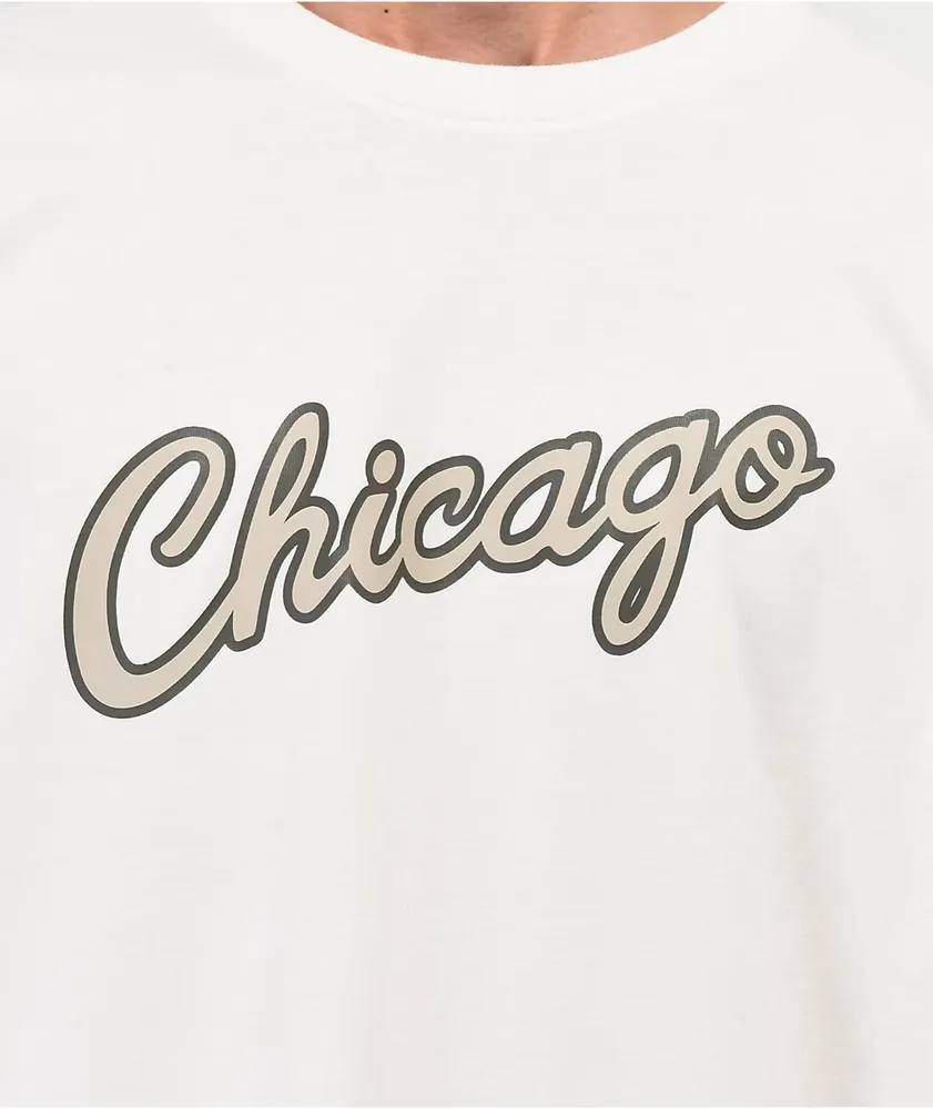 Mitchell & Ness x NBA Bulls Cream T-Shirt