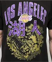 Mitchell & Ness x NBA Lakers Chinese New Year Black T-Shirt