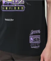 Mitchell & Ness x NBA Lakers Showtime 17x Black T-Shirt