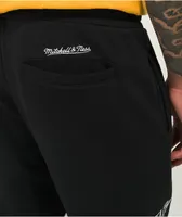 Mitchell & Ness x NBA Lakers Slap Sticker Black Sweatpants