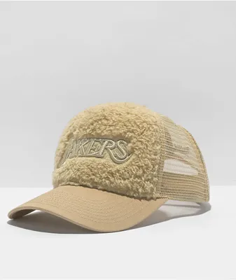 Mitchell & Ness x NBA Los Angeles Sherpa Trucker Hat