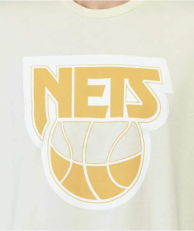 Mitchell & Ness x NBA Nets Sandman Cream T-shirt