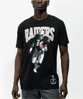 Mitchell & Ness x NFL Raiders Bo Jackson Black T-Shirt