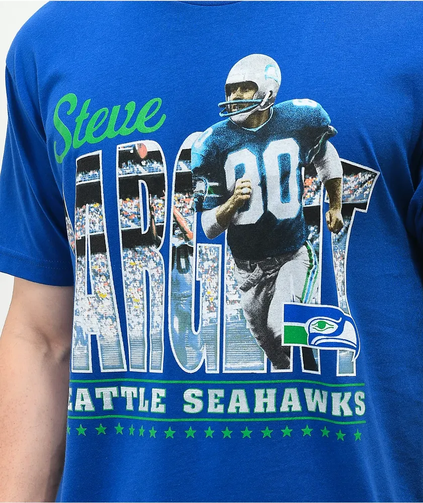Mitchell & Ness x NFL Seahawks Largent Blue T-Shirt