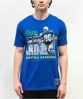 Mitchell & Ness x NFL Seahawks Largent Blue T-Shirt