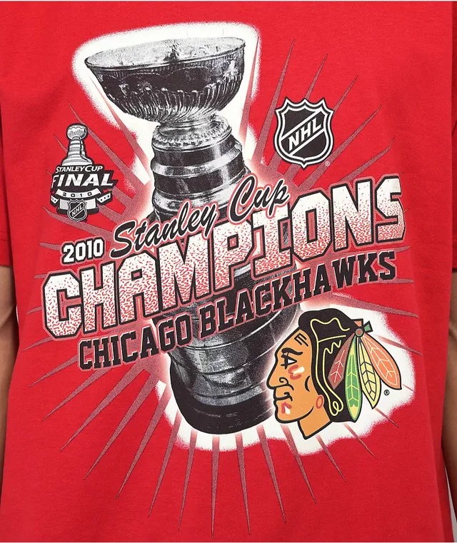 Lids Chicago Blackhawks Mitchell & Ness 2010 Stanley Cup Champions