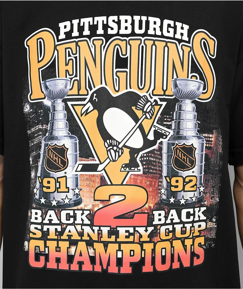 Mitchell & NessPenguins NHL Cup Chase Black T-Shirt