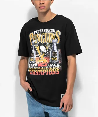 Mitchell & NessPenguins NHL Cup Chase Black T-Shirt