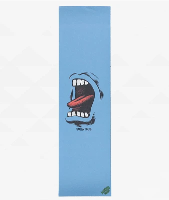 Mob x Santa Cruz Screaming Mouth Blue Grip Tape