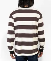 Monet Bad Dog Brown Stripe Long Sleeve T-Shirt
