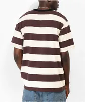 Monet Bad Dog Brown Stripe T-Shirt