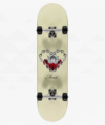 Monet Cherub Roses 8.0" Skateboard Complete