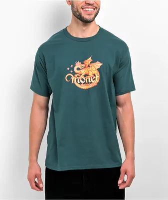Monet Dragon Teal T-Shirt