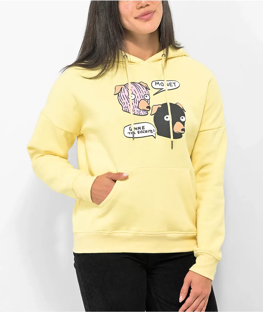 Monet Mason Drag Yellow Hoodie