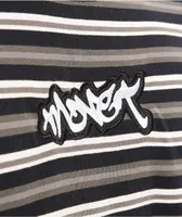 Monet Railway Black Stripe Long Sleeve T-Shirt