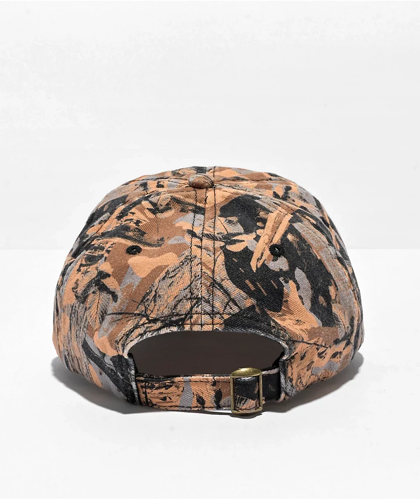 Monet Skateboards Blend Camo Strapback Hat