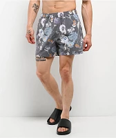 Monet Skateboards Bouquet Grey Board Shorts