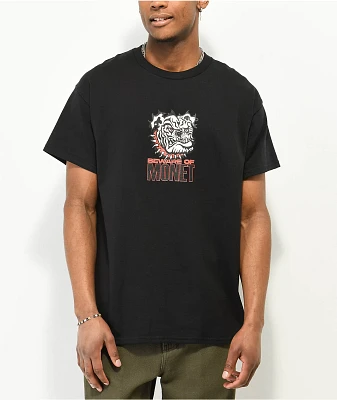 Monet Skateboards Dawghaus Black T-Shirt