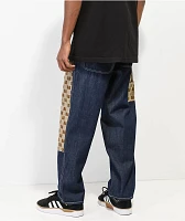 Monet Skateboards Double Knee Raw Denim Carpenter Pants