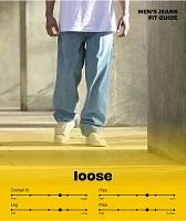 Monet Skateboards Double Knee Raw Denim Carpenter Pants