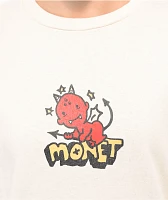 Monet Skateboards Lil Devil Natural Long Sleeve T-Shirt