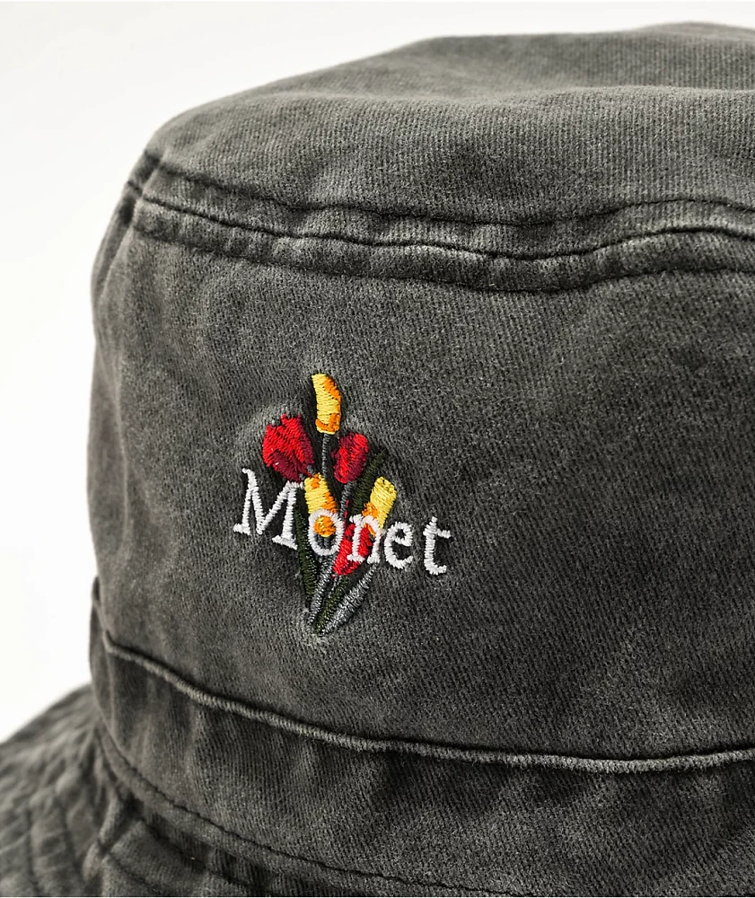 Monet Skateboards Mist Black Bucket Hat