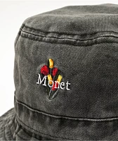 Monet Skateboards Mist Black Bucket Hat