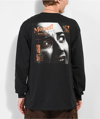 Monet Skateboards Mixtape Vol. 1 Black Long Sleeve T-Shirt