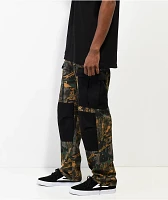 Monet Skateboards Stash Camo & Black Cargo Pants