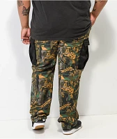 Monet Skateboards Stash Camo & Black Cargo Pants