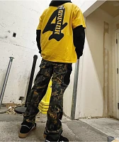 Monet Skateboards Stash Camo & Black Cargo Pants