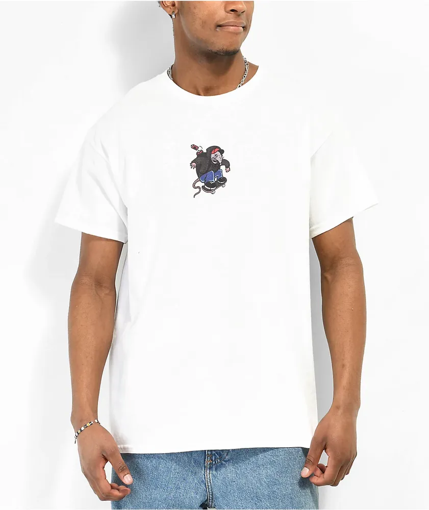 Monet Street Rat White T-Shirt