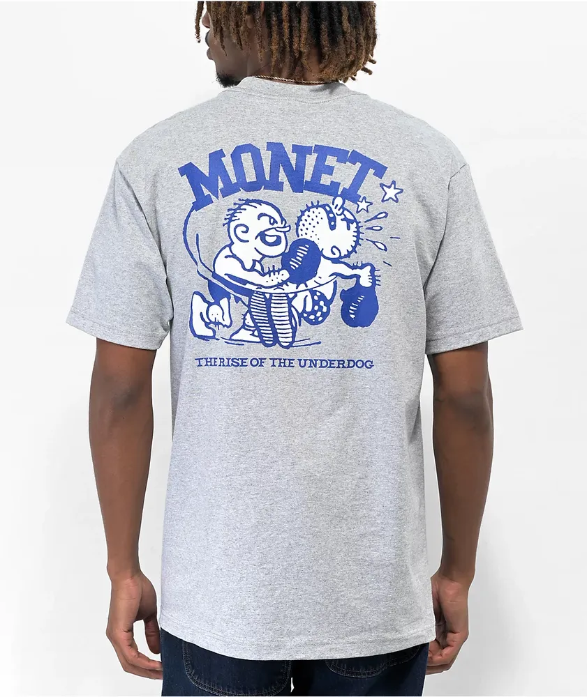 Monet Underdog Heather Grey T-Shirt