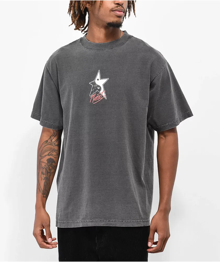 Empyre Y2K Star Black T-Shirt