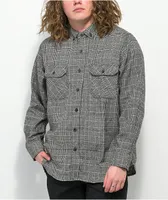 Montage Black & White Plaid Flannel Shirt