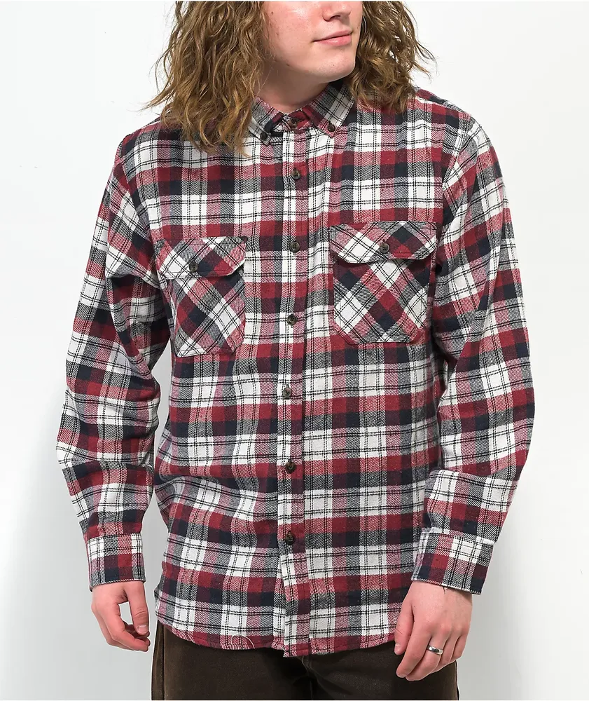 Blue Plaid Flannel Shirt