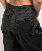 Motel Black Parachute Pants