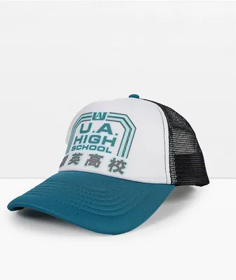My Hero Academia Destination White & Blue Trucker Hat