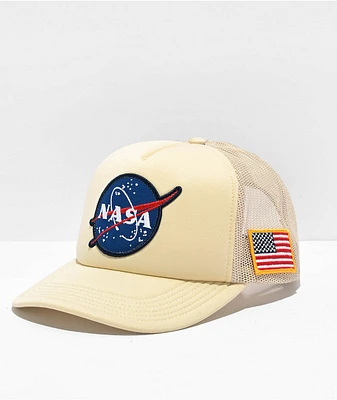 NASA Logo White Trucker Hat