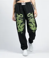 NGOrder Double Dragon Black Jogger Sweatpants